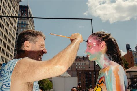 nyc bodypainting|At NYC Bodypainting Day, Naked Bodies Become。